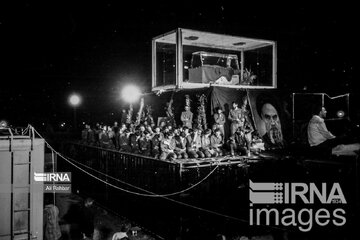 IRNA publica una serie de fotografías nunca antes vistas del funeral más grande del mundo