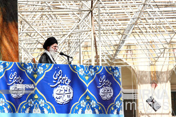 حضور رهبر انقلاب در سی و پنچ مراسم سالگرد رحلت امام خمینی (ره)