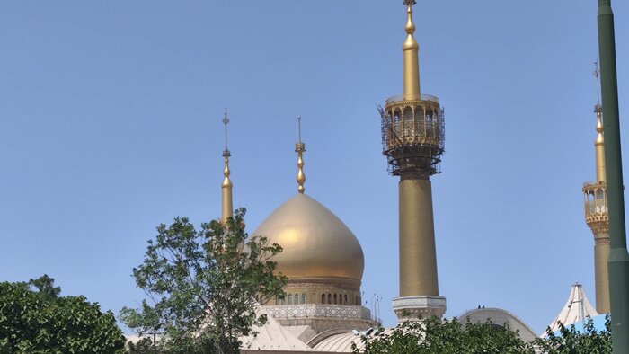 نمایش وحدت ملی در حرم امام خمینی (ره)