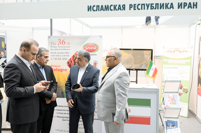 نمایش بخشی از دستاوردهای کشاورزی ایران در مینسک