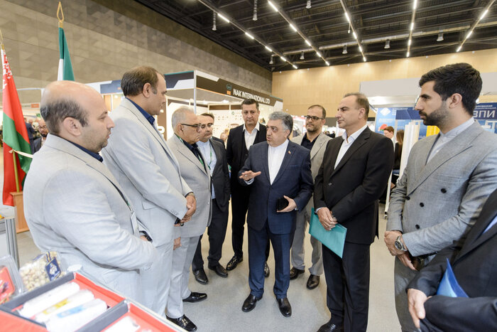 نمایش بخشی از دستاوردهای کشاورزی ایران در مینسک