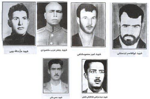 محل شهادت کفن‌پوشان قیام ۱۵ خرداد دشت ورامین گلباران شد