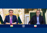 Presidents of Iran and Tajikistan call for strengthening of bilateral ties