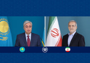 Iranian and Kazakh presidents stress expansion of bilateral ties
