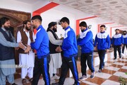 تیم ملی پهلوانی افغانستان عازم ایران شد