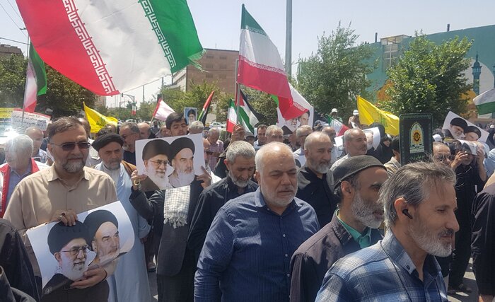 مردم قم در سالروز قیام ۱۵ خرداد با آرمانهای امام راحل تجدید میثاق کردند