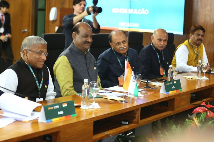 تاکید روسای مجالس ایران و هند بر توسعه مسائل اقتصادی