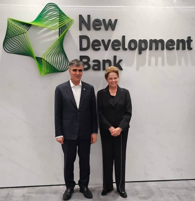 دیدار فرزین با رئیس بانک توسعه نوین بریکس/ روسف: موافق عضویت ایران در بانک بریکسم