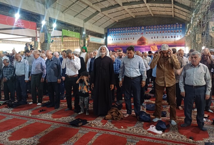 نماز عید قربان در اهواز اقامه شد