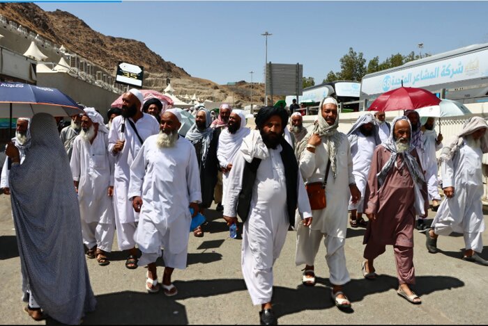 حجاج افغان مناسک حج را به پایان رساندند