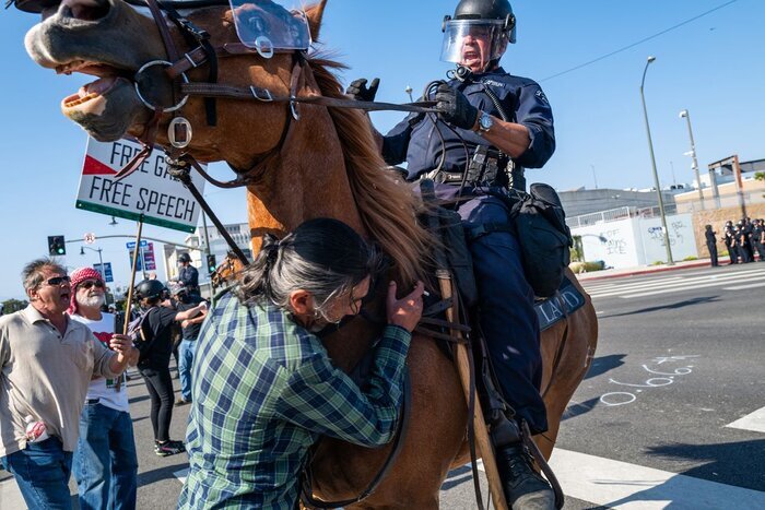 Protests in Los Angeles lead to clashes, arrests following Trump’s immigration policies