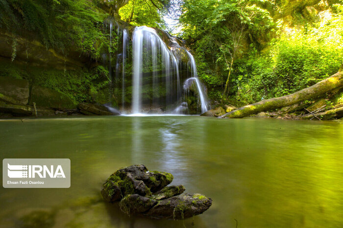 حالا هفت آبشار تیرکَن دیدنی شد