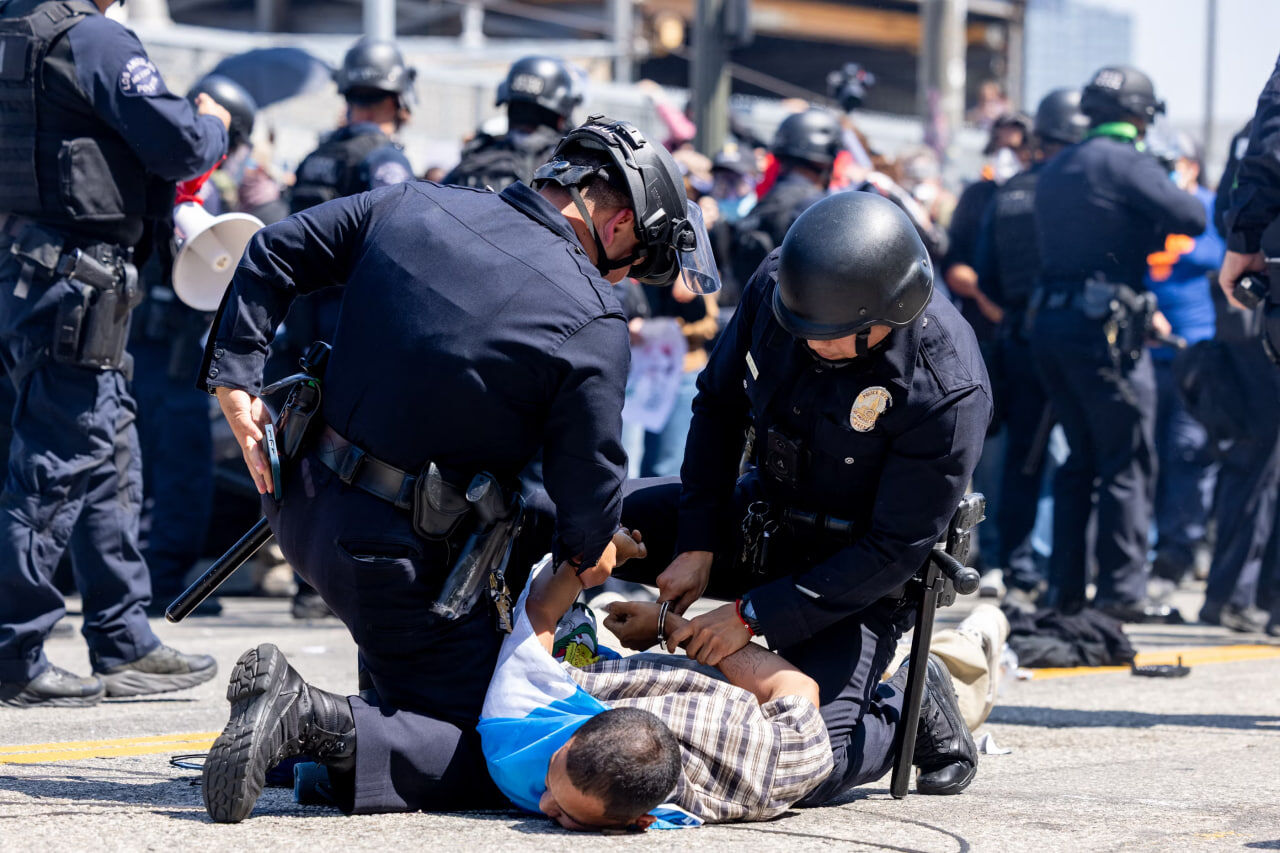 Les manifestations  à travers les États-Unis contre la politique anti-migration de Trump