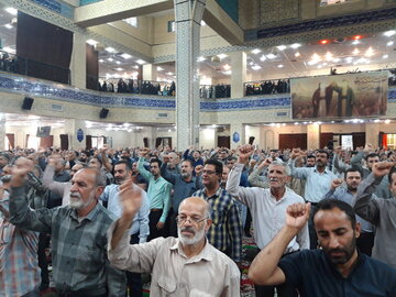 مردم دزفول پس از جنایات امروز فریاد «انتقام می‌گیریم» سر دادند