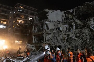 伊朗第五轮导弹袭击来袭 巴勒斯坦被占领土大部分地区进入红色警戒状态