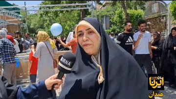 فیلم| شهروندان همدانی: گوش به فرمان رهبری و پشتیبان نیروهای مسلح هستیم