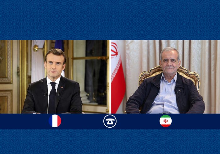 Le président Pezeshkian à son homologue français: l’Iran ne cherche pas la guerre, mais ne reculera pas face à sa défense
