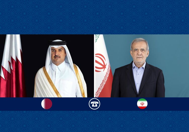 Pezeshkian in Telefonat mit dem Emir von Katar: Gewalt und Druck sind gescheiterte US-Strategie gegenüber Iran