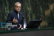 Pezeshkian urges Iranians to stand firm against any aggression