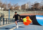 شهادت ورزشکار اسکیت در پی حملات متجاوزانه رژیم صهیونسیتی