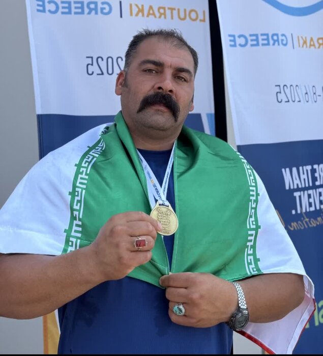 قهرمان مسابقات جهانی ۲۰۲۵ یونان: تا آخرین نفس برای دفاع از ایران مبارزه میکنیم