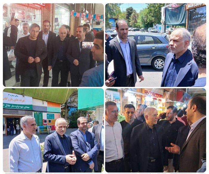 مشکلی در تامین و توزیع کالاهای اساسی وجود ندارد/فعالیت میادین میوه و تره‌بار بار تهران