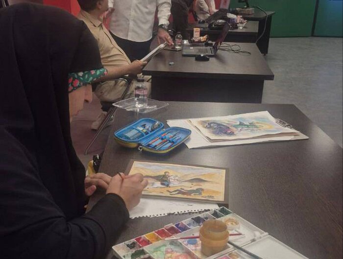 رویداد هنری «وطن من» در مشهد برگزار شد