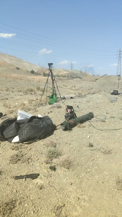 کشف دوش پرتاب و تجهیزات ماهواره ای عوامل خود فروخته رژیم صهیونسیتی در البرز