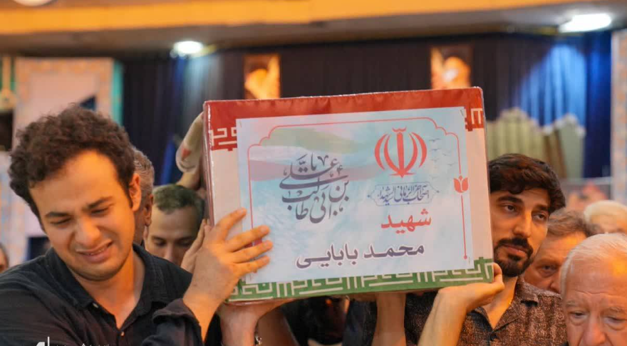 چهارمین روز خاکسپاری شهدای حملات رژیم صهیونی در بهشت زهرا(س)