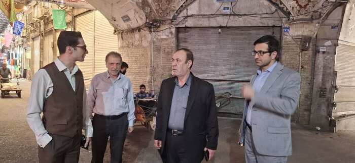 بازار بزرگ پایتخت جان تازه می‌گیرد/حضور فرماندار تهران در جمع کسبه