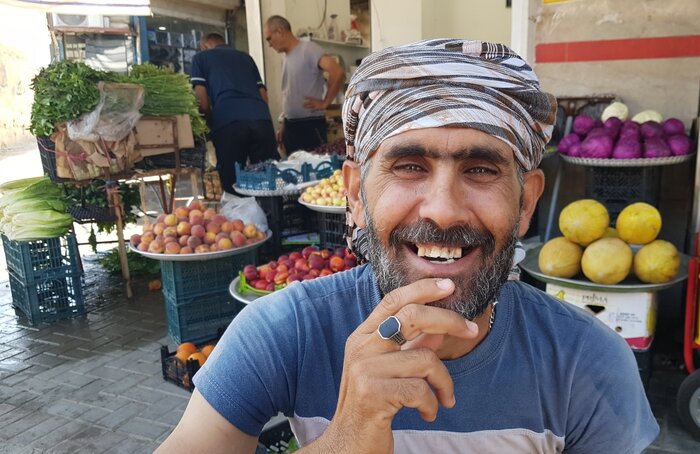 فروشندگان بوشهر مستقر در سنگر