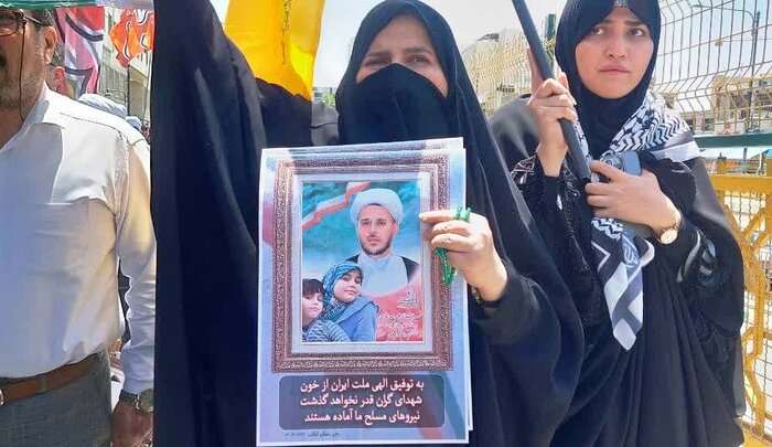 چهار شهید اهل خراسان رضوی حملات رژیم صهیونیستی در مشهد تشییع و خاکسپاری شدند