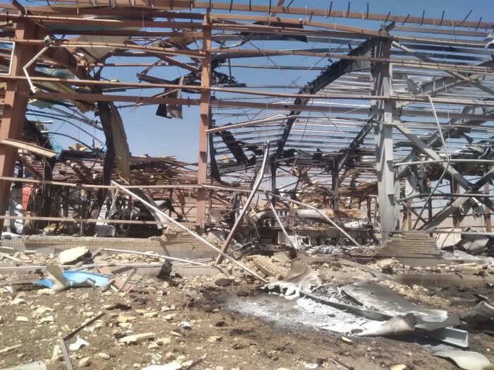 حمله صهیونیستها به کارخانه کاغذ کرمانشاه+عکس