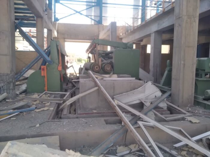 حمله صهیونیستها به کارخانه کاغذ کرمانشاه+عکس