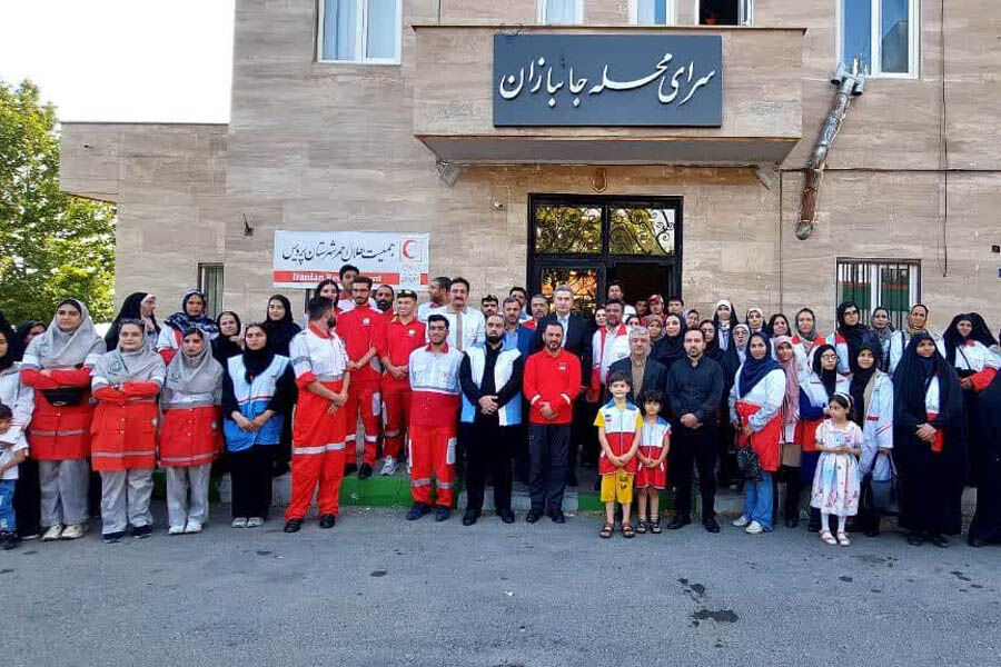 اختصاص بخشی از سرای محله جانبازان پردیس به هلال احمر