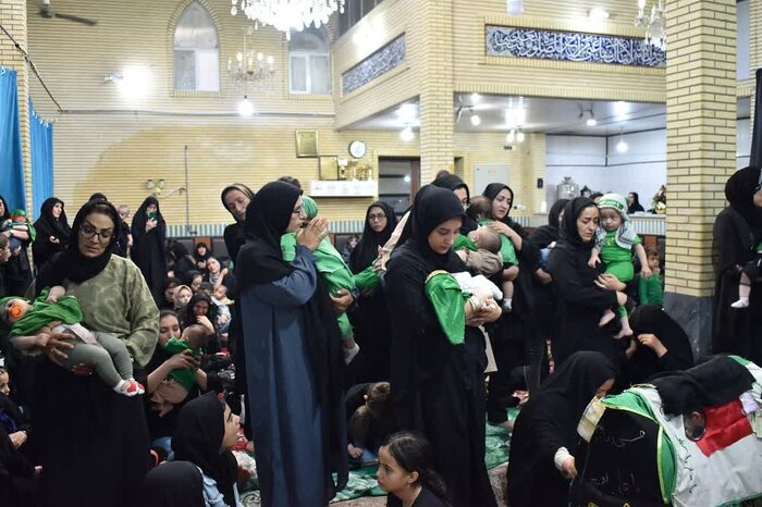 لالایی مادران آذربایجان غربی برای شهید شش ماهه کربلا