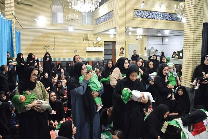 لالایی مادران آذربایجان غربی برای شهید شش ماهه کربلا