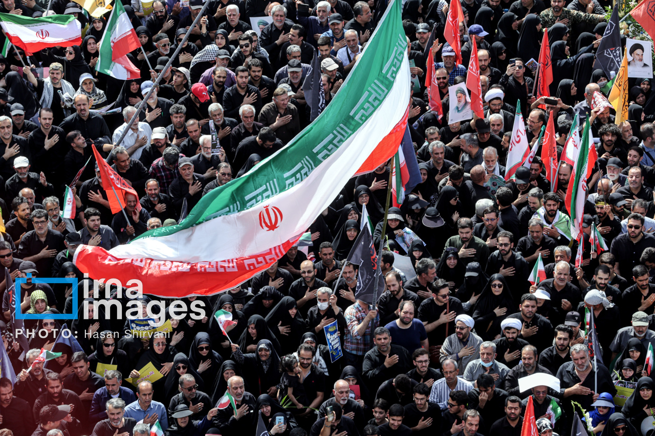 آمدیم و فریاد زدیم «ایران تسلیم شدنی نیست»
