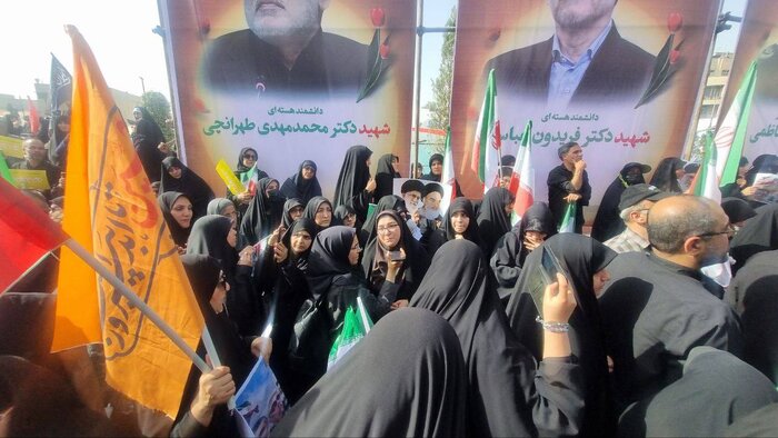 حضور پرشور جامعه ورزش در مراسم وداع با شهدای مظلوم حمله صهیونیستی