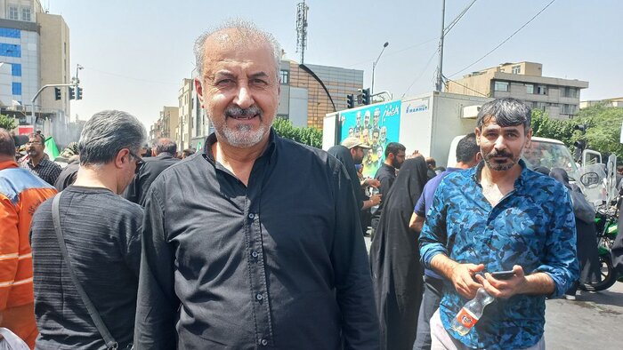 حضور پرشور جامعه ورزش در مراسم وداع با شهدای مظلوم حمله صهیونیستی