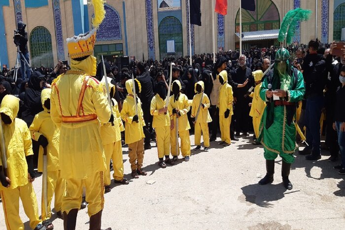 خراسان جنوبی نگارخانهای باشکوه از آیینهای محرم