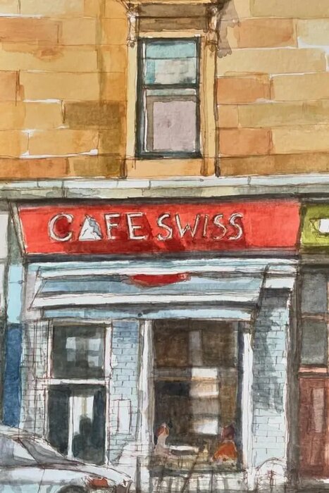 هنرمندی که ۳۰ سال رفتگر خیابانهای گلاسگو بود