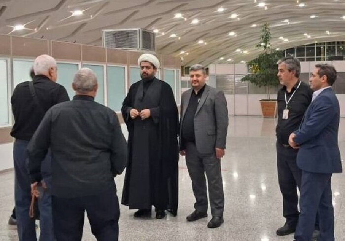 تمام حجاج ایرانی بازگشتی به فرودگاه مشهد متعلق به سایر استان‌های کشور بودند