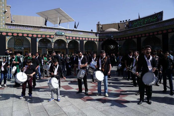 قم در تاسوعای حسینی یکپارچه در عزای علمدار کربلا