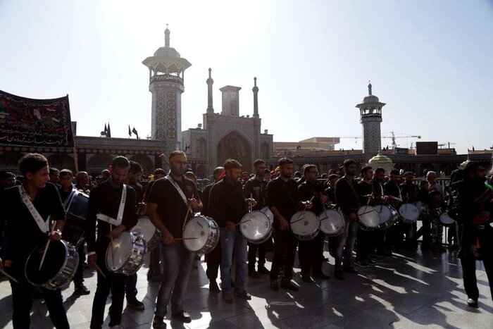 قم در تاسوعای حسینی یکپارچه در عزای علمدار کربلا