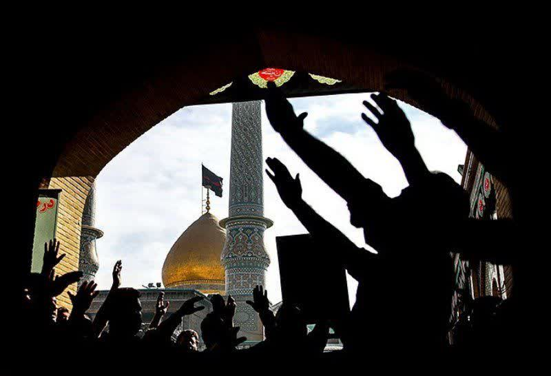 نوای عاشورا در کربلای ایران ، حرم عبدالعظیم حسنی(ع) میزبان عزاداران + فیلم