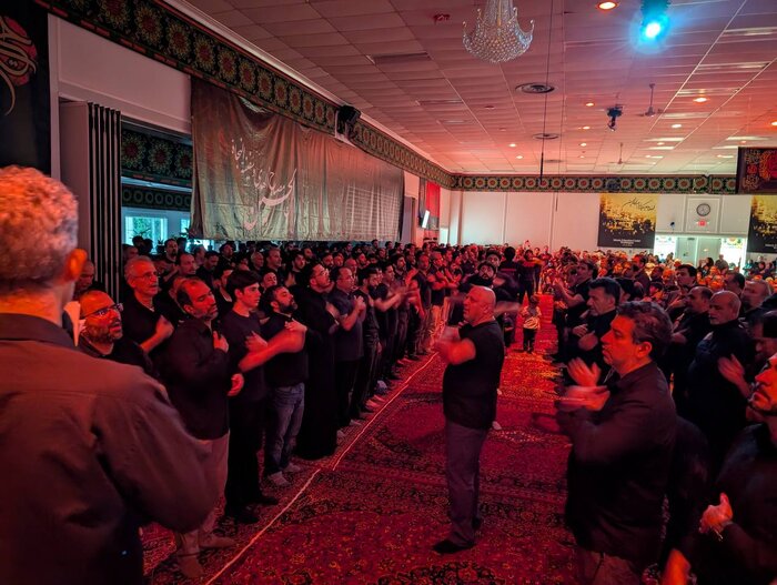 عاشورا رمز وحدت مسلمانان جهان؛ شور حسيني در آمريكا + فيلم