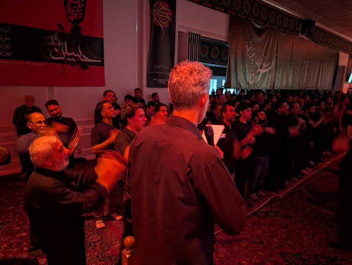 عاشورا رمز وحدت مسلمانان جهان؛ شور حسيني در آمريكا + فيلم