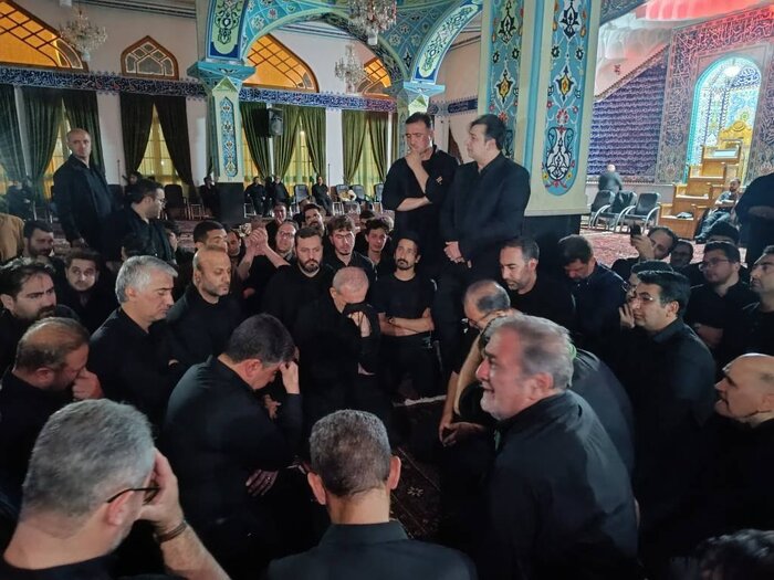 حضور رییس جمهور در مراسم شام غریبان‌ امام‌حسین (ع) اردبیل