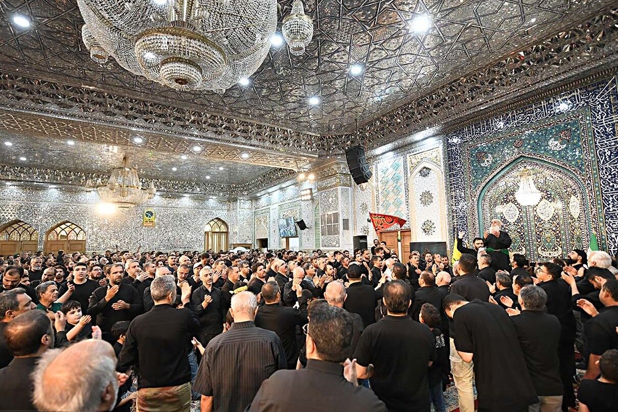 برگزاری مراسم سوگواری دهه دوم ماه محرم در حرم عبدالعظیم(ع)